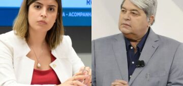 Datena e Tabata se reaproximam e consideram aliança contra Marçal em debate