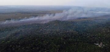 Fumaça de queimadas atinge cidades de dez estados