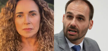 PGR dá parecer favorável à queixa-crime de Daniela Mercury contra Eduardo Bolsonaro

