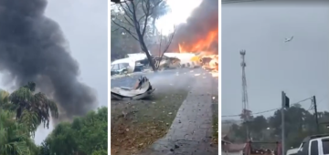 Avião de passageiros cai em Vinhedo, no interior de São Paulo