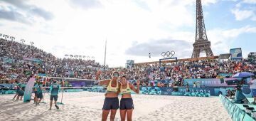 Ana Patrícia e Duda nas Olimpíadas: veja horário e onde assistir partida do vôlei de praia feminino