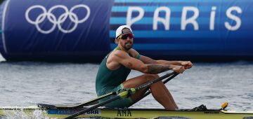 Beatriz Tavares e Lucas Verthein terminam na 15ª posição no single skiff do remo