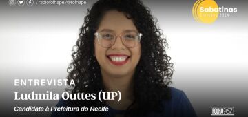 Assista ao vivo à sabatina com a candidata à Prefeitura do Recife Ludmila Outtes (UP)