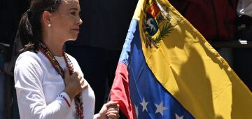 Opositora venezuelana Machado agradece aos países europeus por solicitarem a publicação dos registos