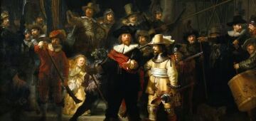 Rembrandt misturou pigmentos de sulfeto de arsênio em 'A Ronda Noturna'