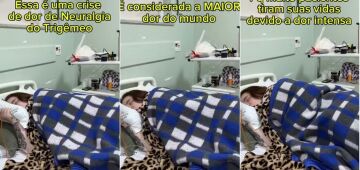 Vídeo mostra jovem com "pior dor do mundo" em crise enquanto tenta dormir; veja