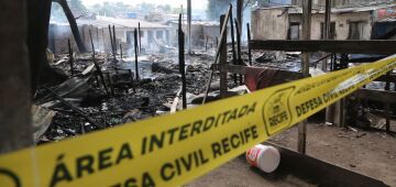 Incêndio em Campina do Barreto: mais de 300 famílias moram na ocupação atingida pelo fogo