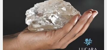 Um dos maiores diamantes do mundo é encontrado por empresa canadense em Botsuana