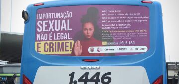 Polícia Civil de Pernambuco lança campanha contra importunação sexual nos ônibus da RMR