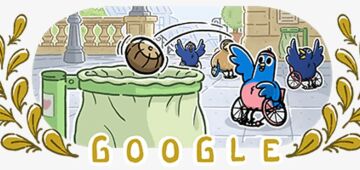 Jogos Paralímpicos: Google lança doodle em homenagem ao basquete em cadeira de rodas