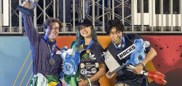 Brasil conquista três medalhas no mundial de Skate Park em Roma