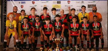 Sport é campeão da Taça Brasil sub-14 de futsal 