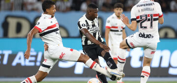 Botafogo e São Paulo ficam no empate, no Rio, pelas quartas da Libertadores