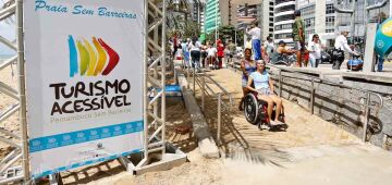 Praia Sem Barreiras não funcionará domingo (15) devido à logística da 23ª Parada da Diversidade 