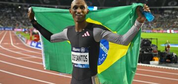 Alison dos Santos conquista o bicampeonato nos 400 metros com barreiras da Diamond League