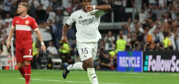 Real Madrid bate Stuttgart com gol de Endrick em estreia da Champions League