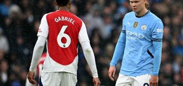 Manchester City arranca empate do Arsenal nos acréscimos e reassume a ponta do Inglês