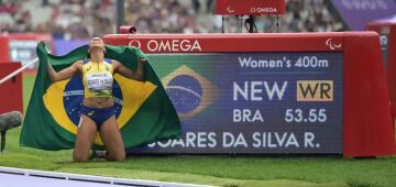 Paralimpíadas: Atletismo brasileiro abre o sábado com quatro medalhas