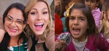 "Que Xou da Xuxa é esse?": menina do vídeo que virou meme grava programa de Luciano Huck