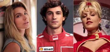 "Senna": Netflix divulga imagens do piloto, Xuxa, Galisteu e outros personagens na série