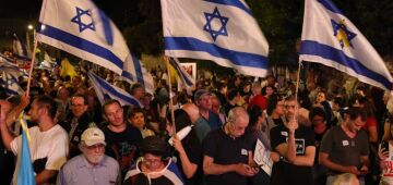 Manifestantes israelenses mantêm pressão para libertação de reféns em Gaza