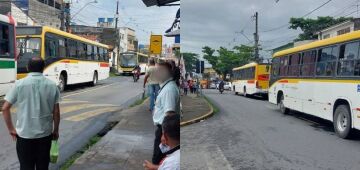 Colisão entre moto e ônibus deixa mulher ferida no bairro do Ibura, na Zona Sul do Recife