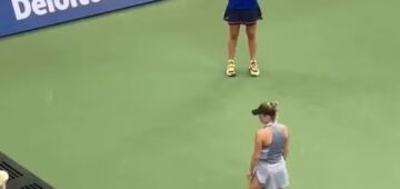 Tenista se desculpa após viralizar por "momento arrogante" com gandula durante derrota no US Open