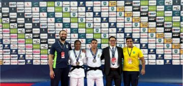 Brasil conquista a prata com Gabriel Falcão e bronze com Nauana no Grand Prix de Zagreb de judô