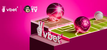 VBET e CazéTV firmam parceria na transmissão de ligas internacionais