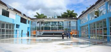 Santuário do Morro da Conceição recebe primeira cerimônia religiosa interna desde desabamento