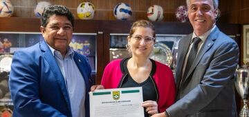 Náutico recebe certificado da CBF de Clube Formador 