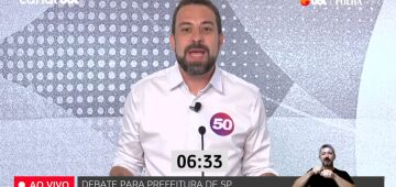 Em debate, Boulos diz que é possível ter responsabilidade fiscal com responsabilidade social