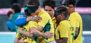 Brasil vence Colômbia e leva o bronze no futebol paralímpico