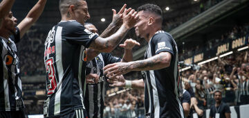 De virada, Atlético-MG vence Vasco e larga na frente na semifinal da Copa do Brasil; veja os gols