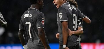 Com gols de Vinicius Júnior e Mbappé, Real Madrid vence o Celta, fora de casa, pelo Espanhol