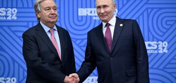 Invasão russa da Ucrânia viola o direito internacional, diz Guterres a Putin