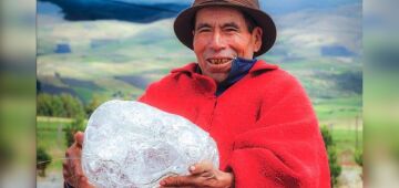 Morre Baltazar Ushca, o último quebrador de gelo do vulcão Chimborazo no Equador