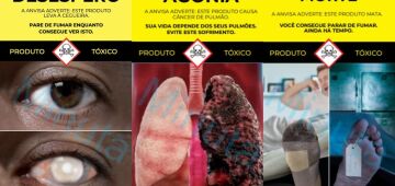 Anvisa divulga novas imagens em campanha contra cigarros