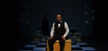 Teatro Fernando Santa Cruz recebe o espetáculo "Fernando Pessoa: o último dos palhaços" 