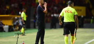 Técnico do Sport exalta atuação contra Botafogo-SP e sai em defesa de Thiago Couto