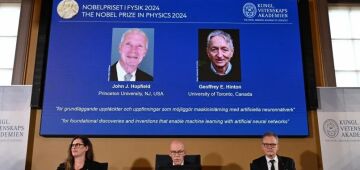 Nobel de Física vai para dupla que impulsionou pesquisas sobre aprendizado de máquina