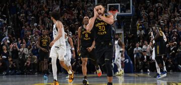 Curry brilha em reencontro com Klay Thompson e Warriors vencem Mavericks na NBA