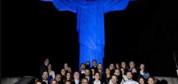 Diretor da OMS e ministra da Saúde firmam aliança contra câncer do colo de útero no Cristo Redentor