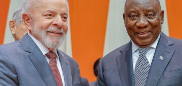 Lula conversa de maneira remota com presidente da África do Sul