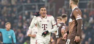 Bayern de Munique sofre com retranca, mas vence St. Pauli com golaço de Musiala no Alemão