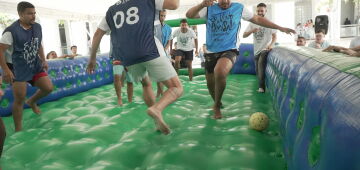 Novembro Azul: Imip promove futebol entre colaboradores com foco na prevenção do câncer de próstata