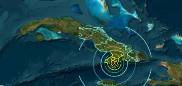 Terremoto de magnitude 5,9 sacode costa sul de Cuba