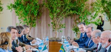 G20: Lula se reúne com primeira-ministra da Itália e discute melhoria de serviço da Enel