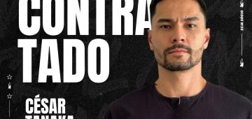 Central anuncia contratação do goleiro César Tanaka, ex-Salgueiro