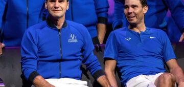 'Você encheu o mundo do tênis de orgulho', diz Federer a Nadal sobre sua iminente aposentadoria